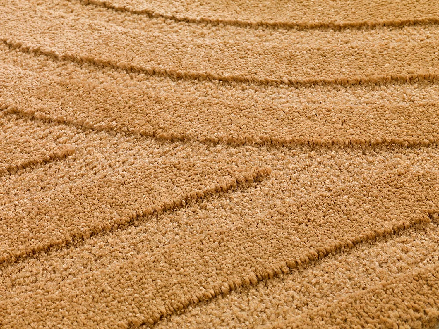 Tapis intérieur - scandinave - moutarde - 120 x 170 cm - SNOWY