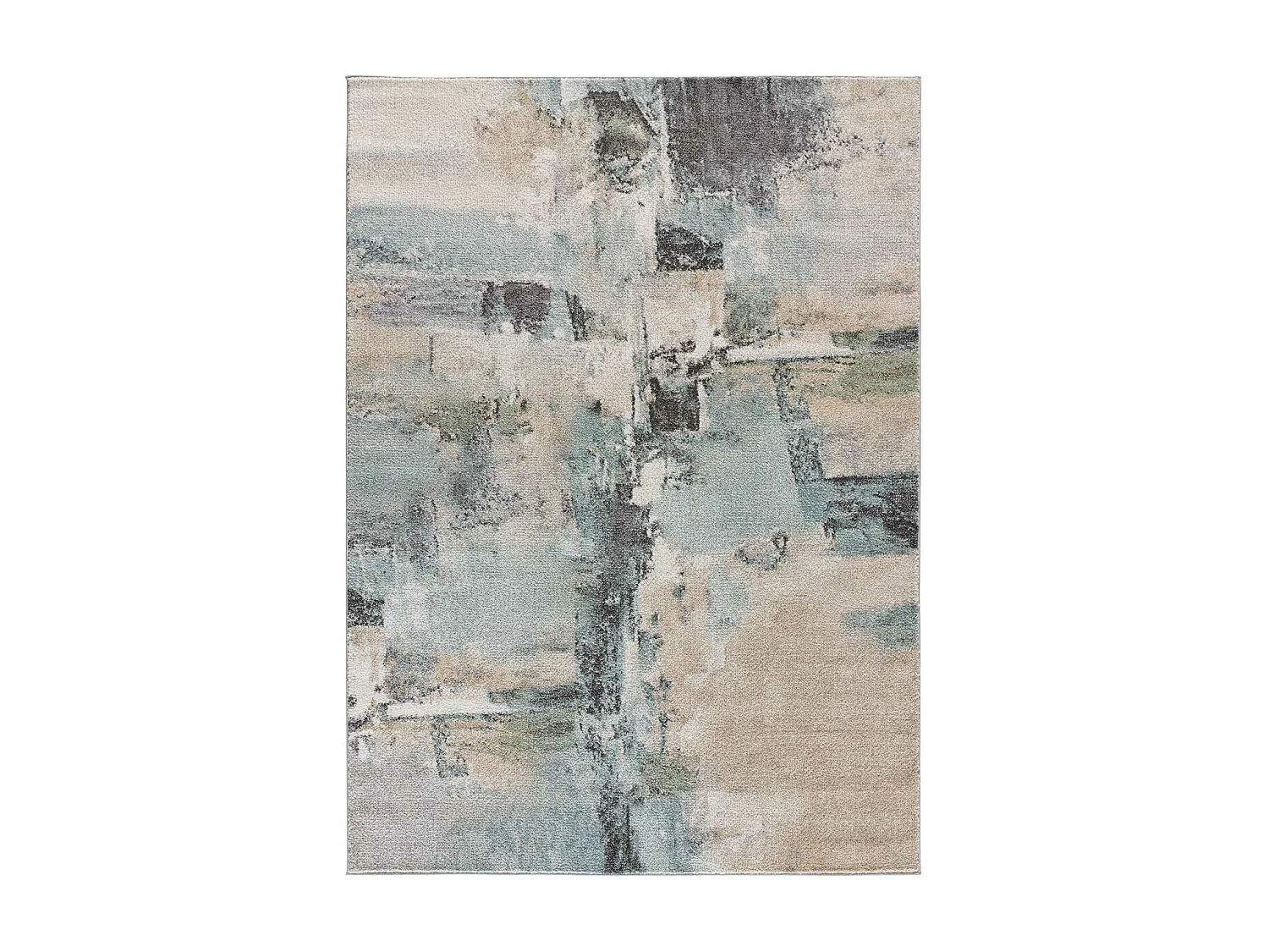 Tapis intérieur - abstrait - gris - 160 x 230 cm - AYDIN