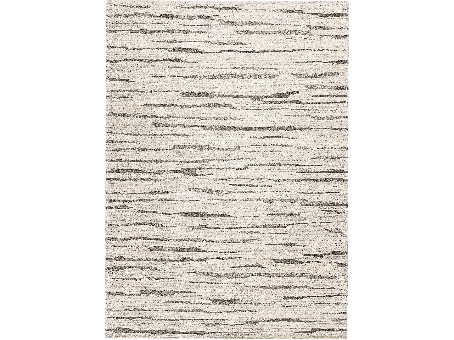 Tappeto interno - scandinavo - grigio - 120 x 170 cm - SNOWY