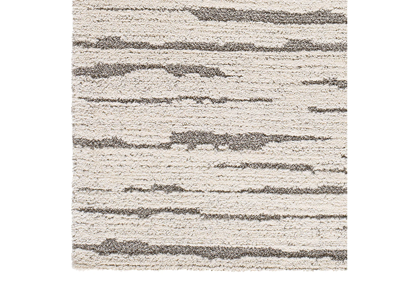 Tappeto interno - scandinavo - grigio - 120 x 170 cm - SNOWY