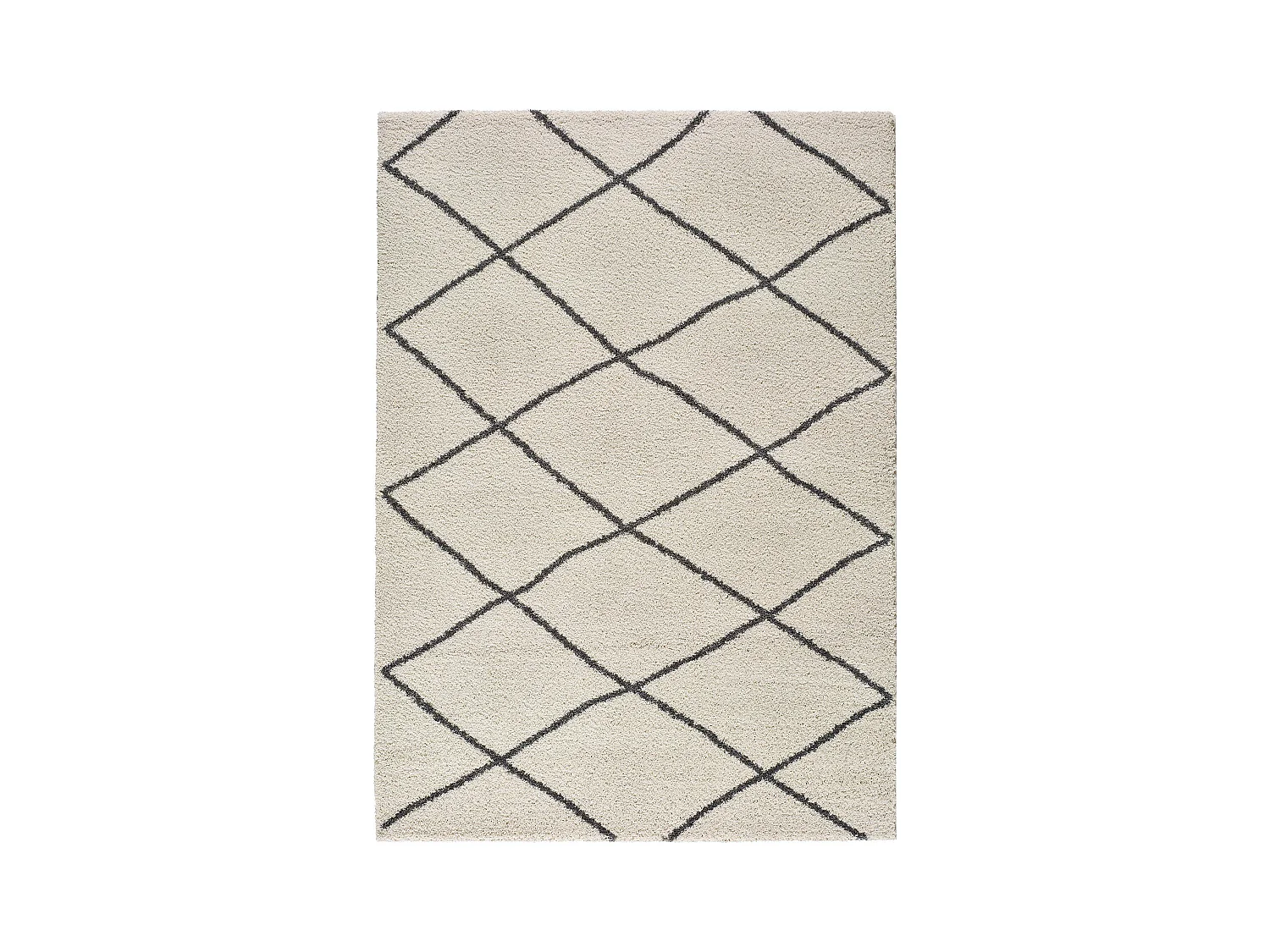 Alfombra interior  - étnico - blanco - 80 x 150 cm - ATLAS