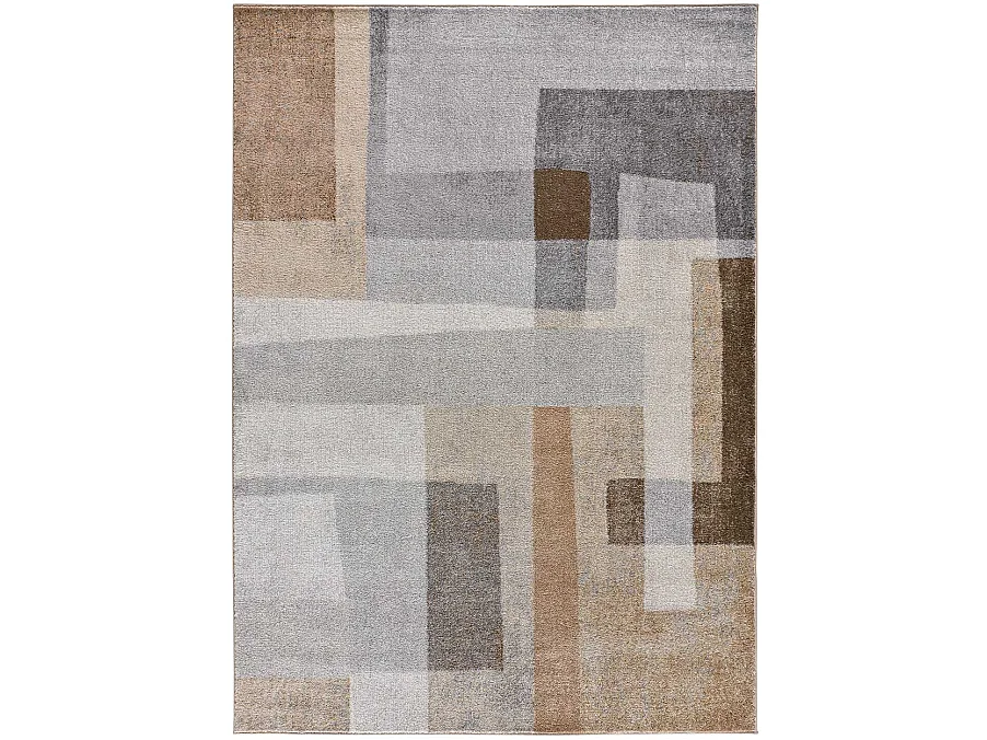 Tappeto interno - geometrico - beige - 160 x 230 cm - AYDIN
