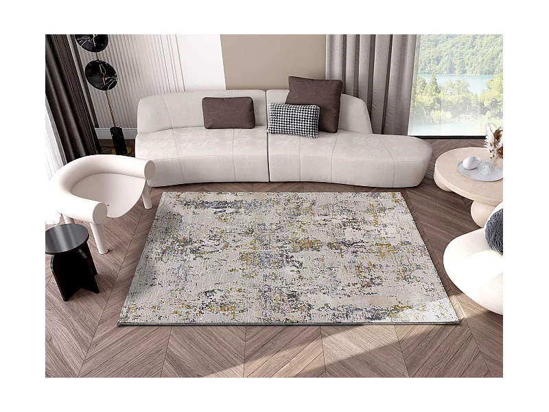 Kurzflorteppiche - abstrakt - mehrfarbig - 154x230 cm - SPRINGS