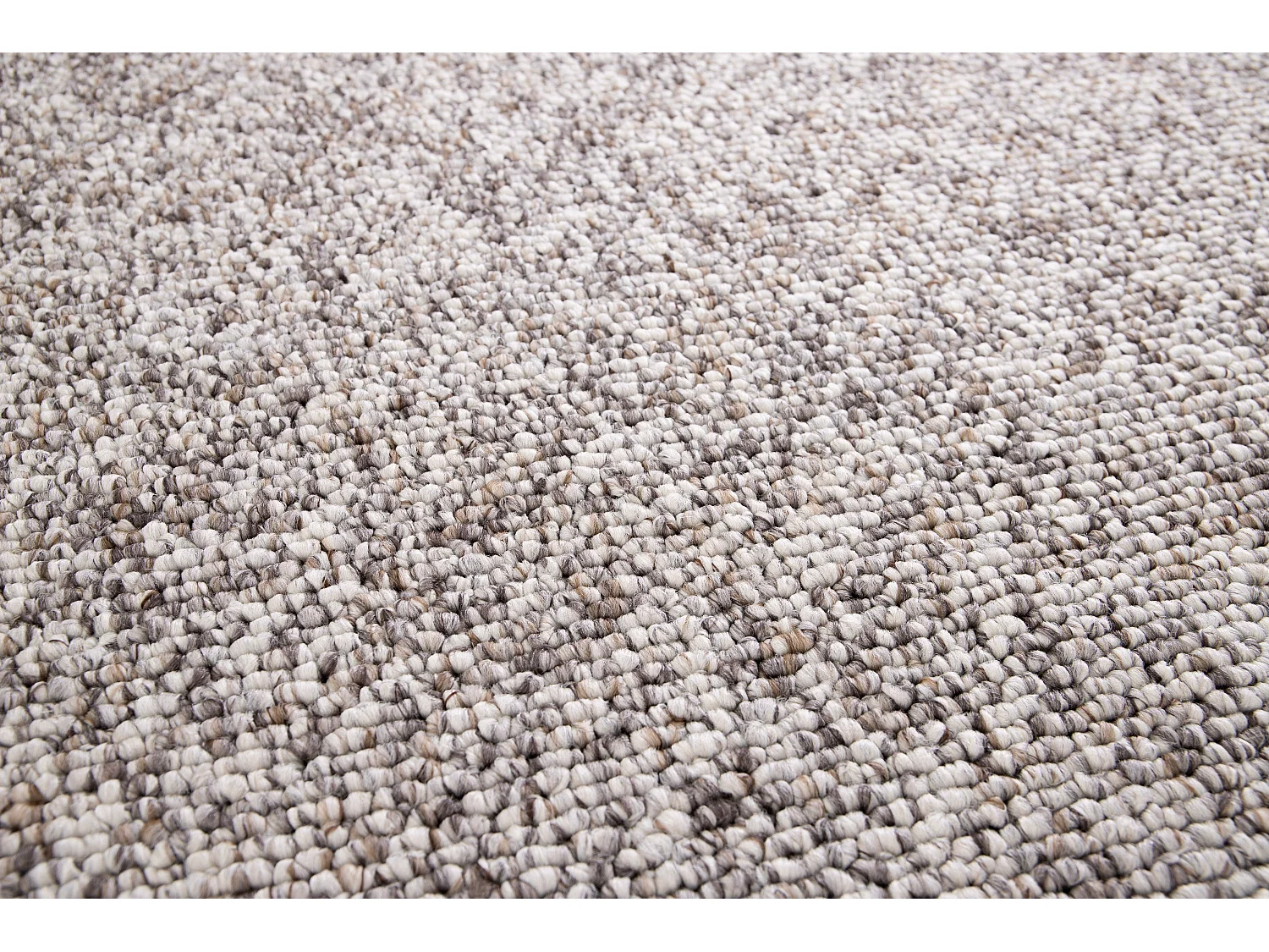 Tapis intérieur - uni - gris - 80 x 150 cm - PETRA