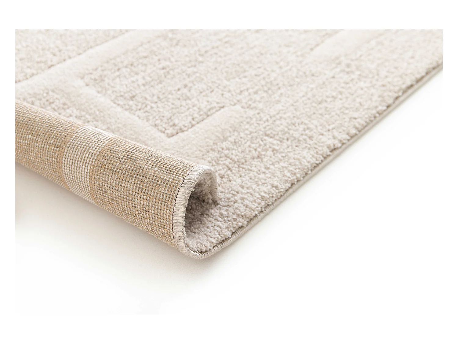 Kurzflorteppiche - skandinavisch - beige - 120x170 cm - CALEDONIA