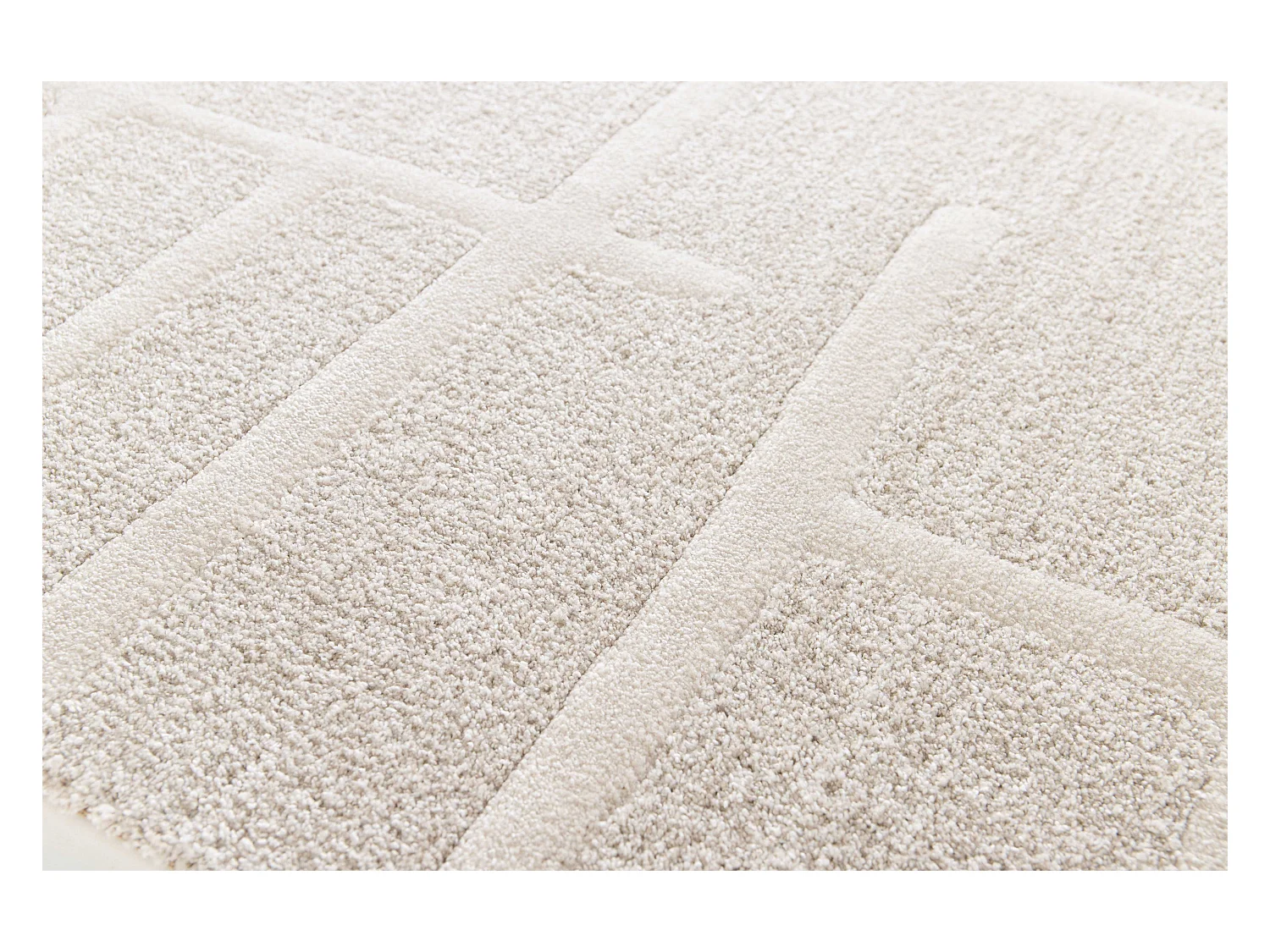 Kurzflorteppiche - skandinavisch - beige - 120x170 cm - CALEDONIA