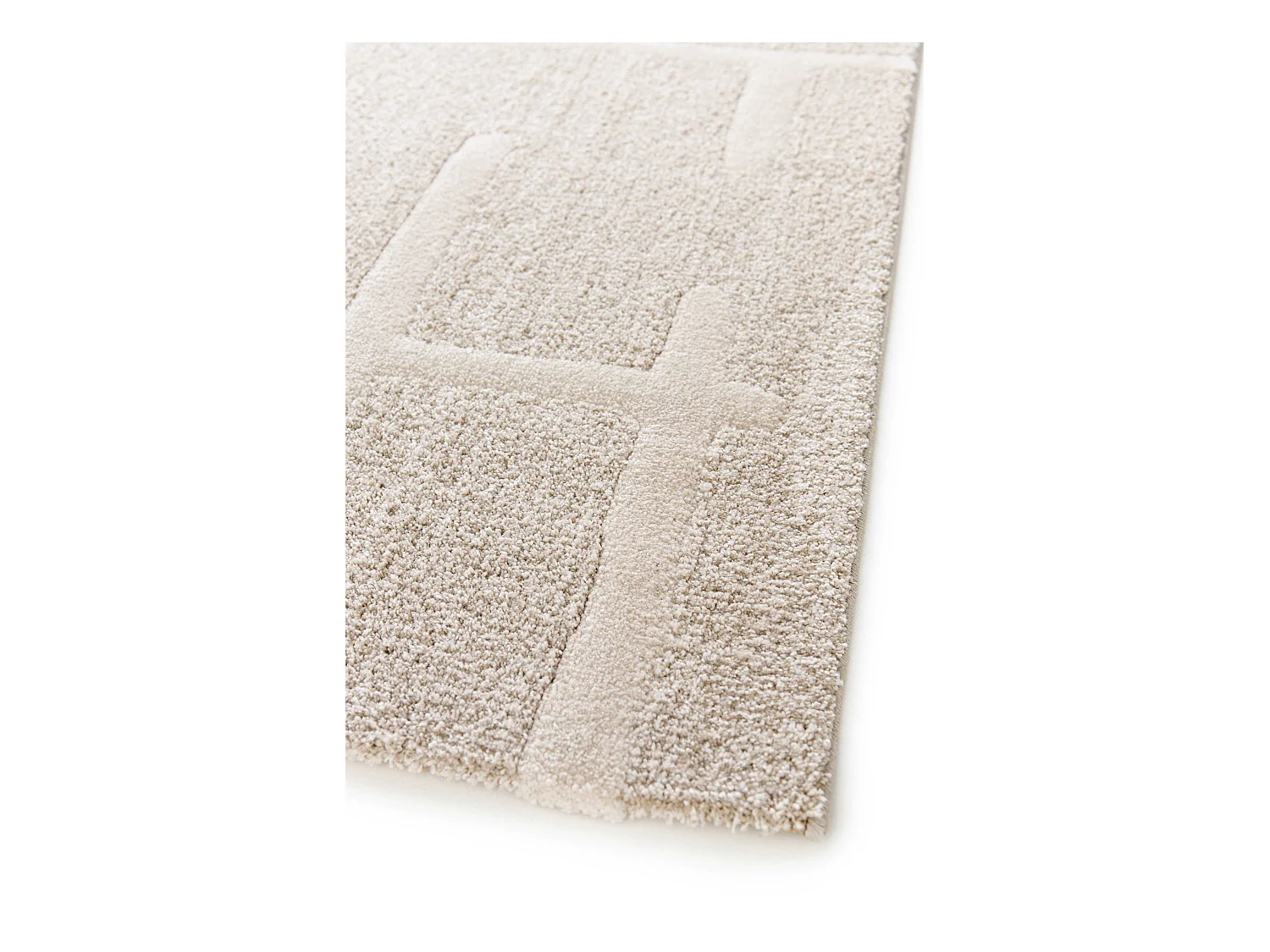 Kurzflorteppiche - skandinavisch - beige - 120x170 cm - CALEDONIA