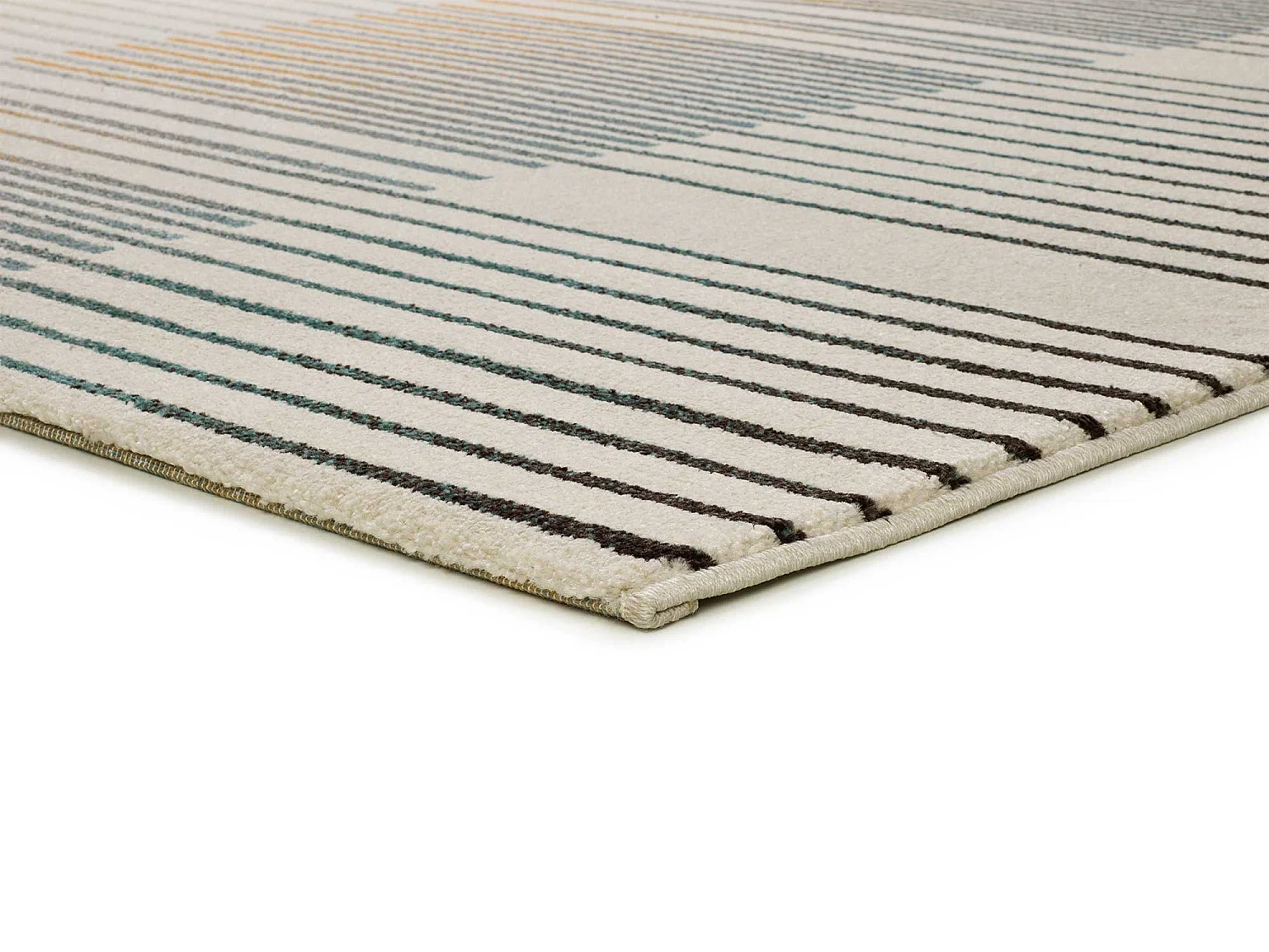 Tapis intérieur - géométrique - multicolore - 140 x 200 cm - DEBBI