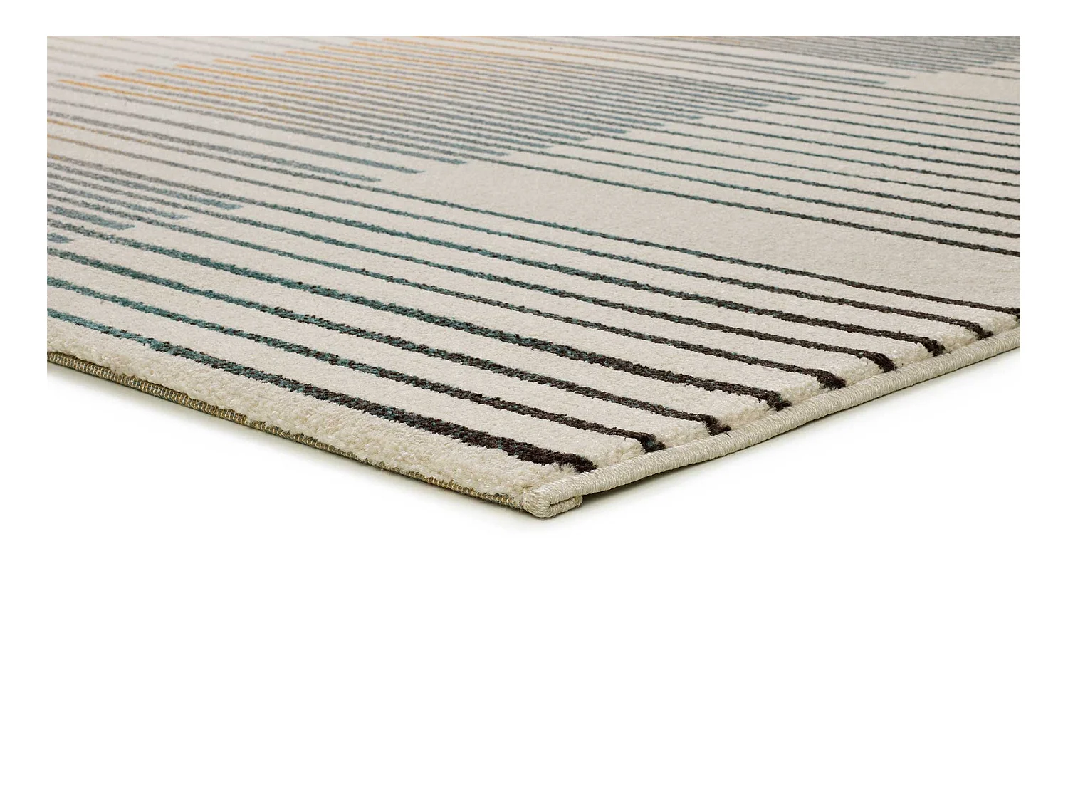 Alfombra interior  - geométrico - multicolor - 140 x 200 cm - DEBBI