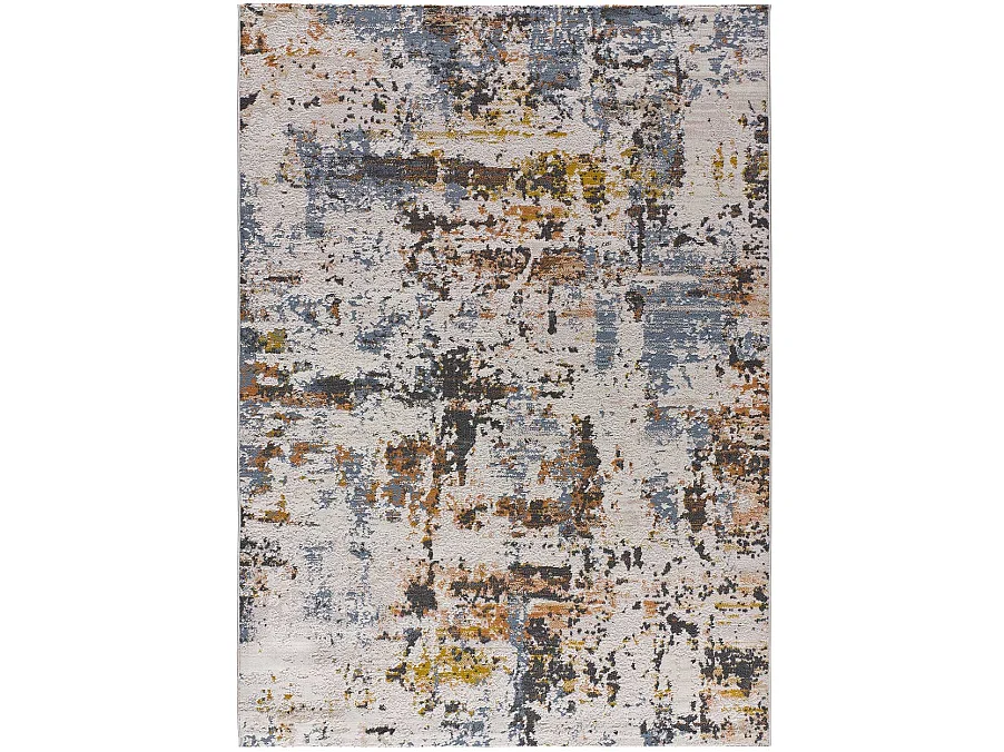 Tapis intérieur - abstrait - multicolore - 115 x 170 cm - SPRINGS