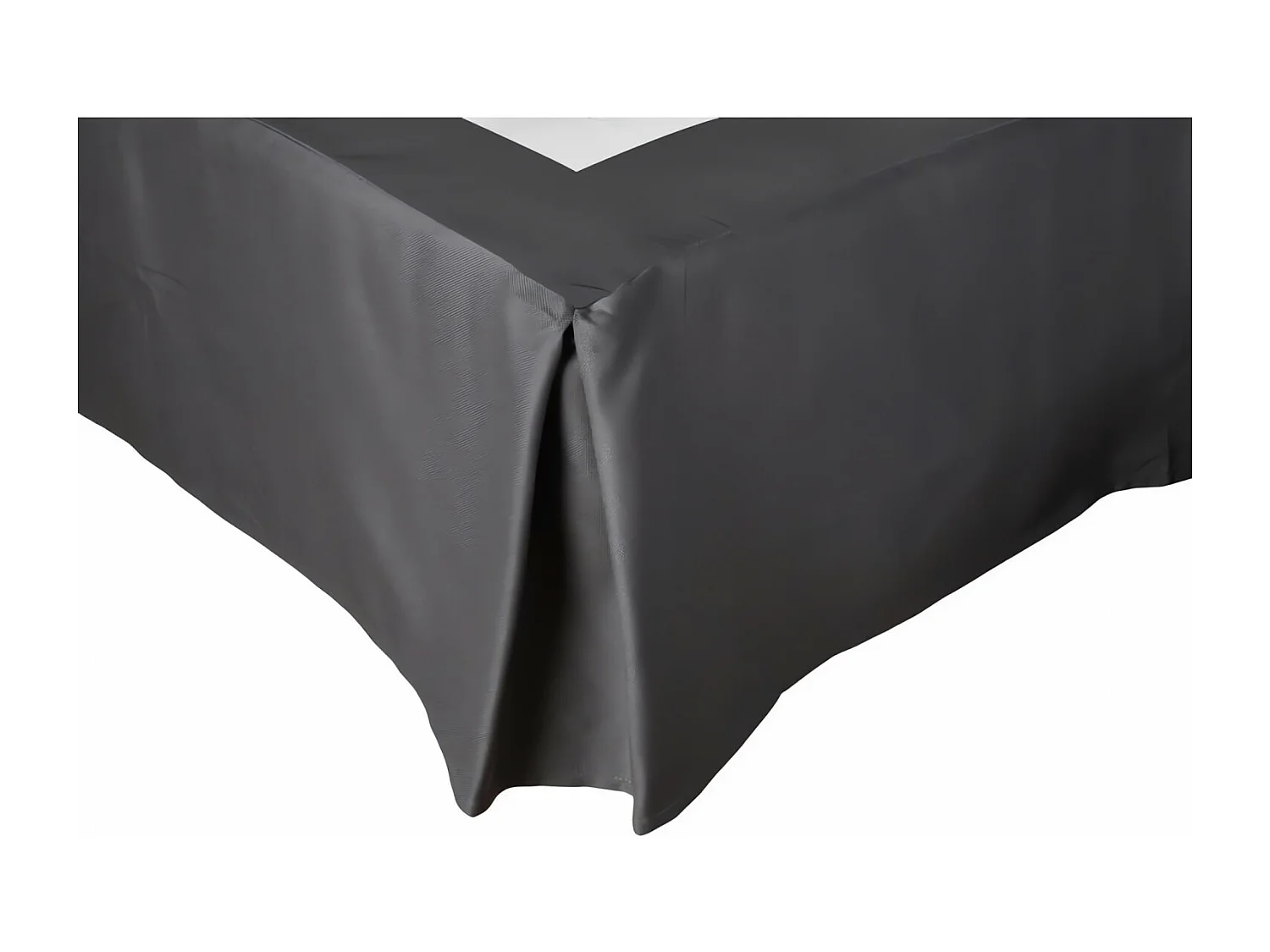 Cache sommier 180x200 cm CAMELIA acier