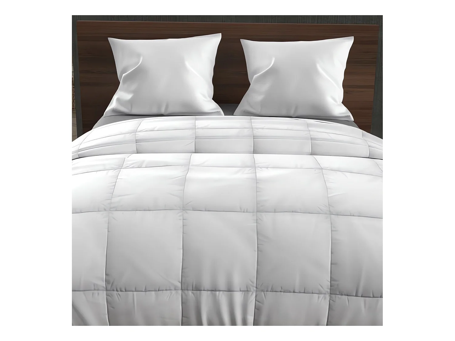 Edredón nórdico blanco 200x200 cm COMFORT todas las estaciones, por Intemporel