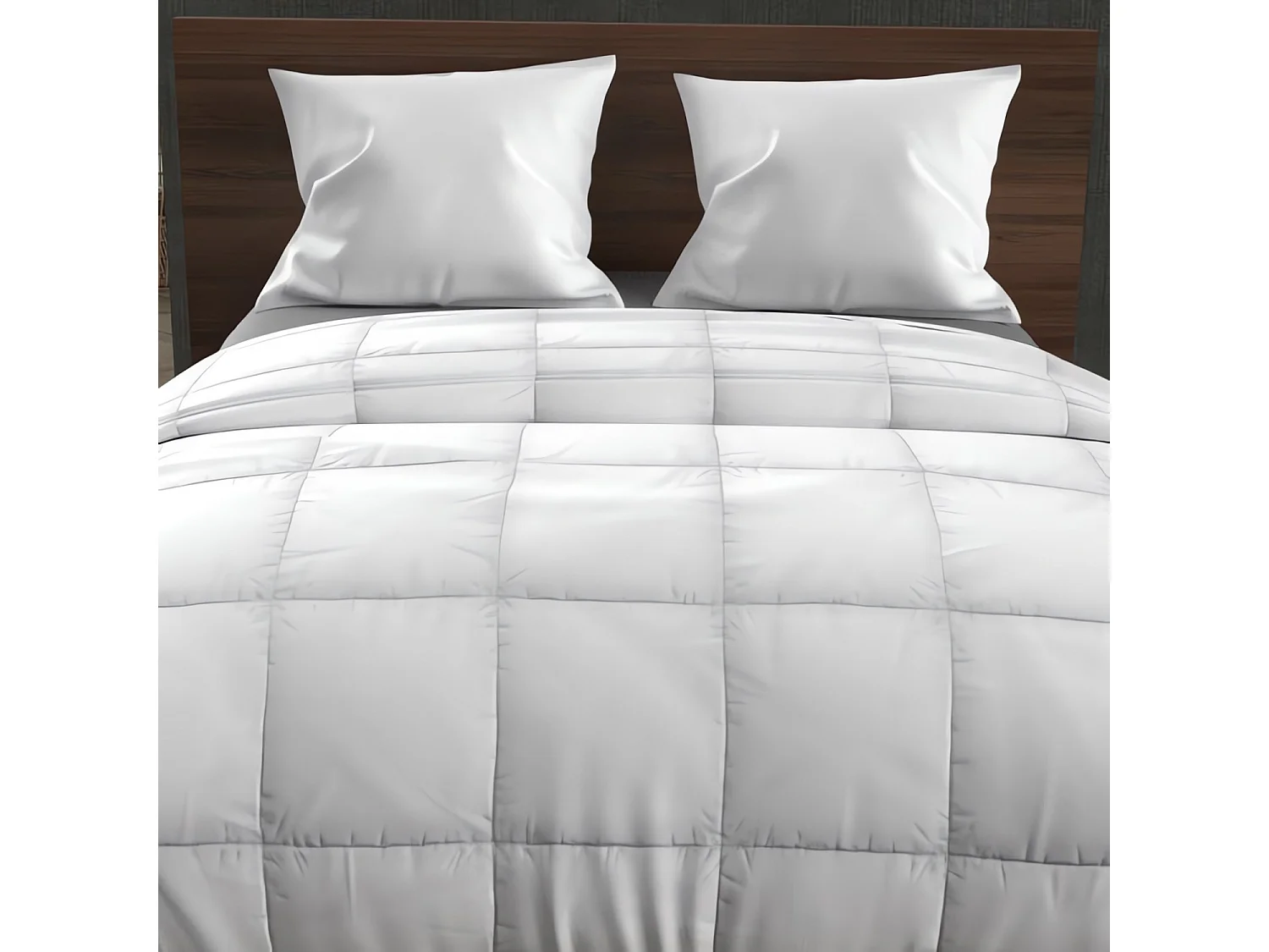 Couette blanche 220x240 cm CONFORT toutes saisons, par Intemporel