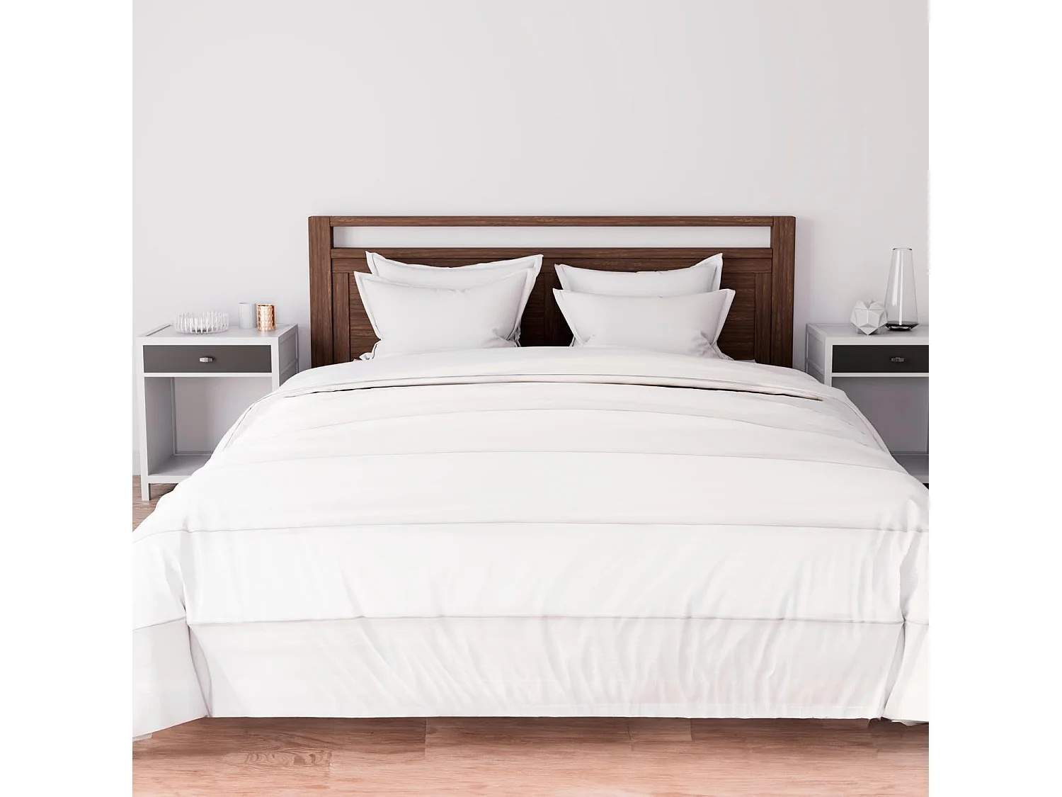 Couette blanche 200x200 cm DOUCEUR, par Soleil d'Ocre