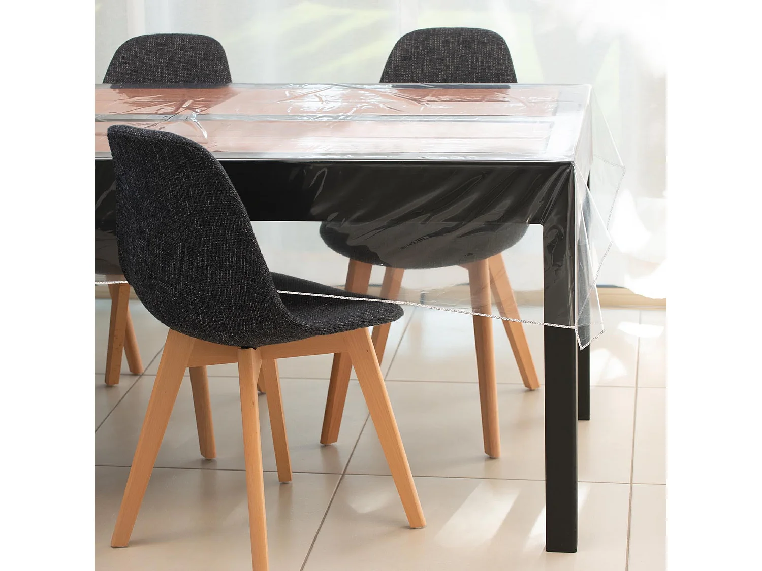 Nappe rectangle 160x250 cm CRISTAL transparent