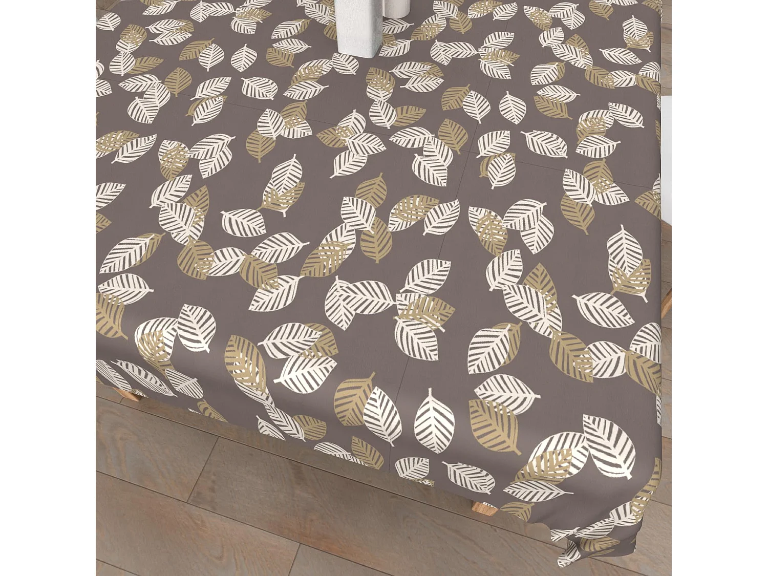 Mantel rectangular estampado antimanchas 140x300 cm CERES, por Soleil d'Ocre