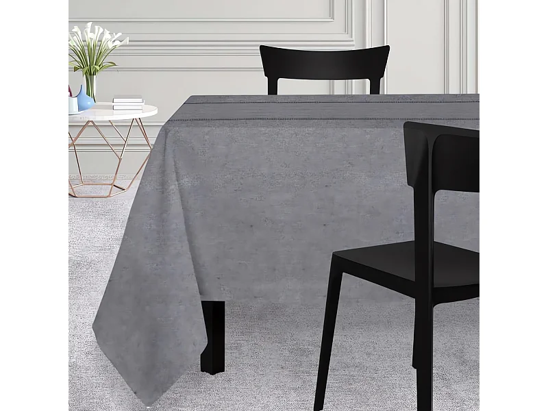 Mantel rectangular 150x250 cm VENICE gris, por Soleil d'Ocre