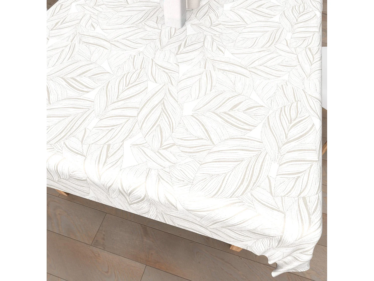 Mantel rectangular estampado antimanchas 140x200 cm VENUS, por Soleil d'Ocre