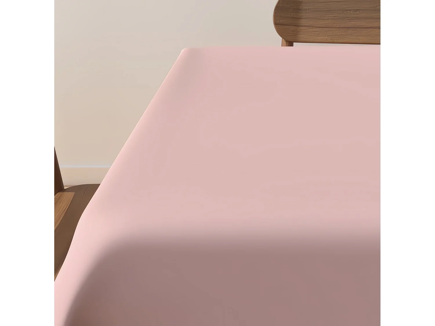 Mantel cuadrado antimanchas 180x180 cm ALIX rosa, de Soleil d'Ocre