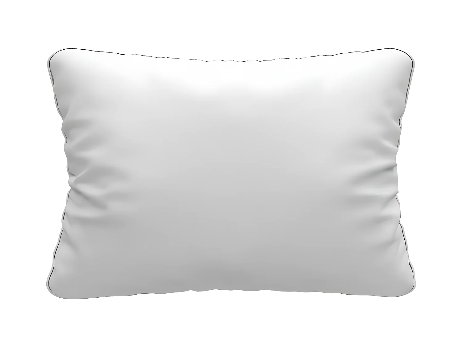 Oreiller blanc en coton 50x70 cm NUAGE, par Soleil d'Ocre