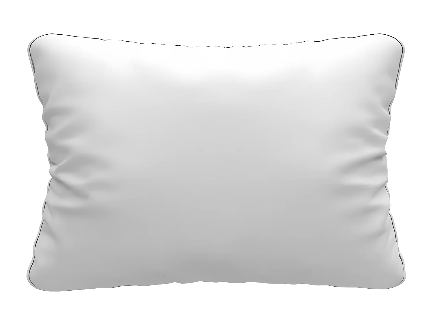 Oreiller blanc en coton 50x70 cm NUAGE, par Soleil d'Ocre