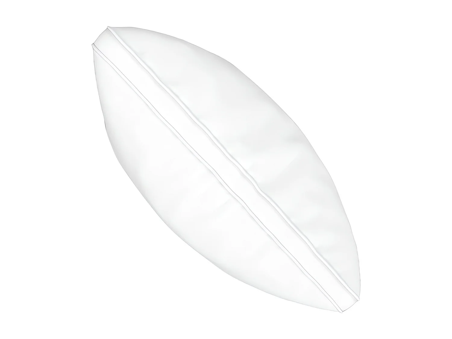 Almohada blanca de algodón 50x70 cm CLOUD