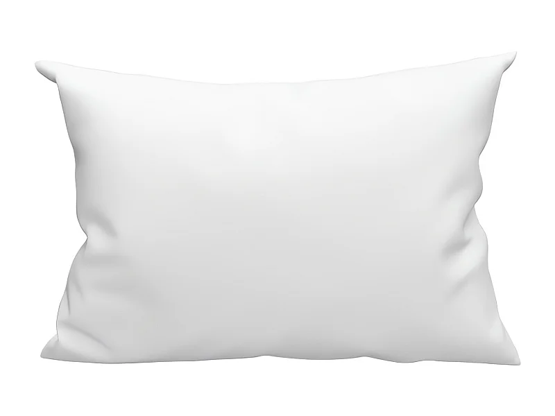 Oreiller blanc coton 45x70 cm ZEN, par Soleil d'Ocre