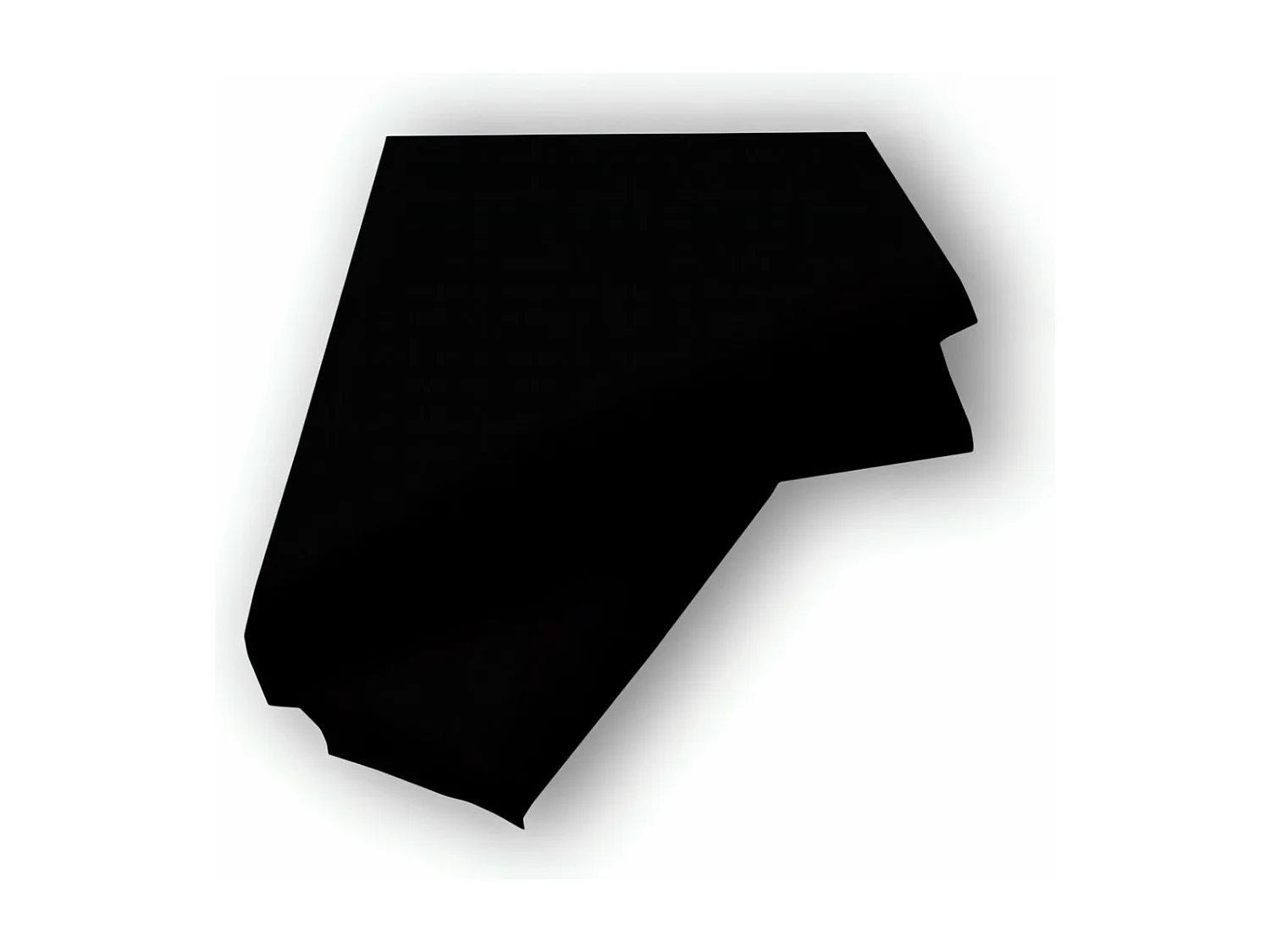 Set de 3 toallas de algodón 45x45 cm PANAMA negro