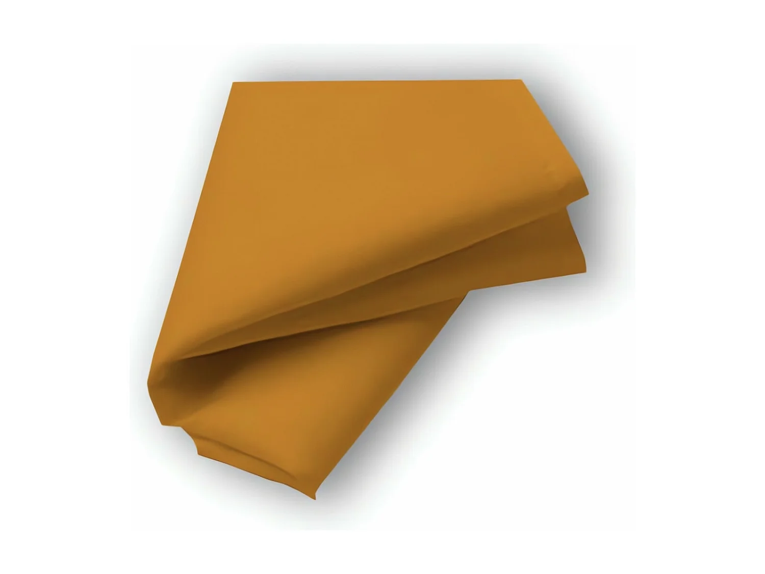 Lot de 3 serviettes en conton 45x45 cm PANAMA moutarde, par Soleil d'Ocre