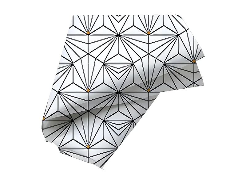 Lot de 3 serviettes de table coton OSIRIS, par Soleil d'Ocre