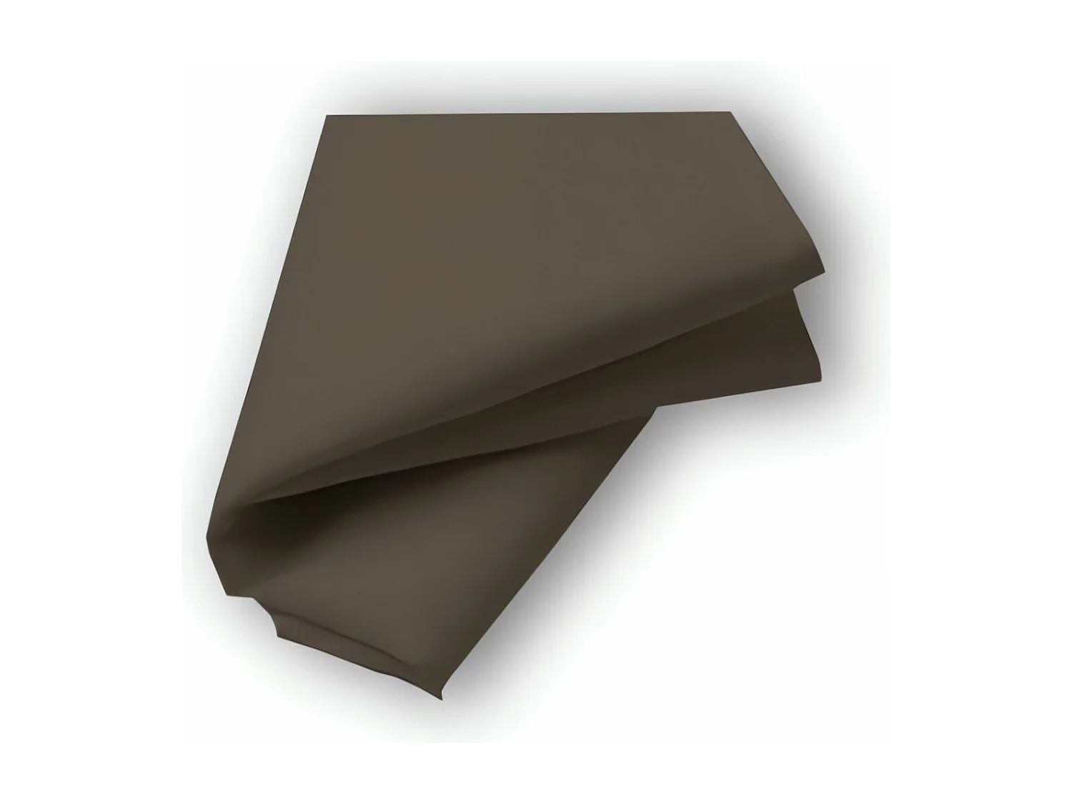 Lot de 3 serviettes en coton 45x45 cm PANAMA taupe, par Soleil d'Ocre