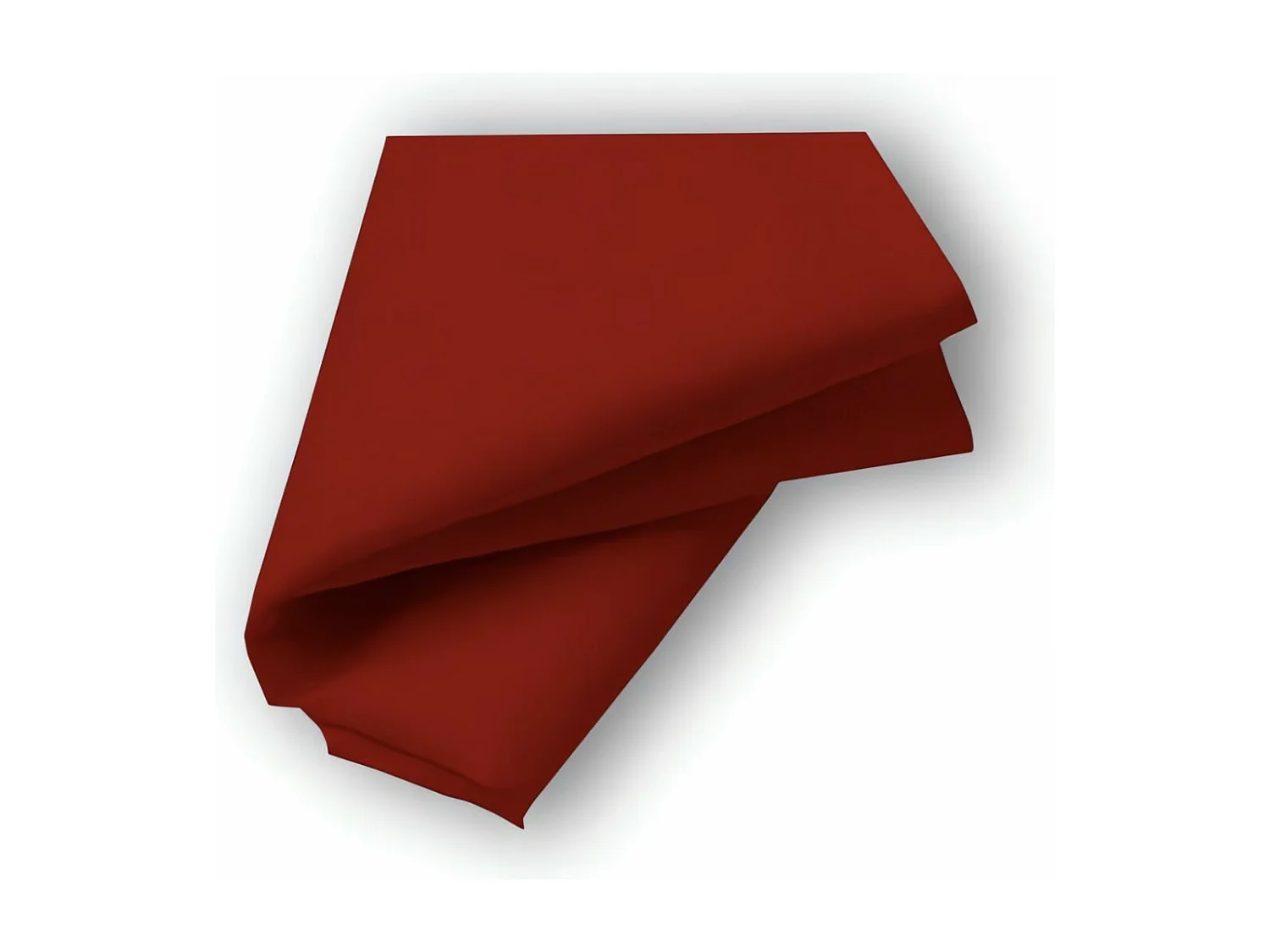 Juego de 3 toallas de algodón 45x45 cm PANAMA rojo