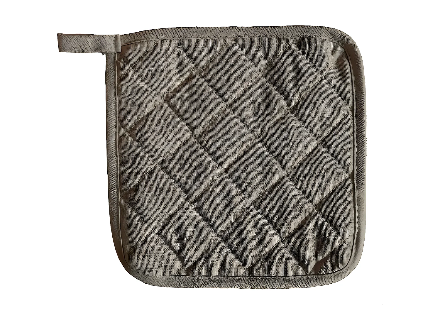 Manique 20x20 cm PANAMA écru, par Soleil d'Ocre