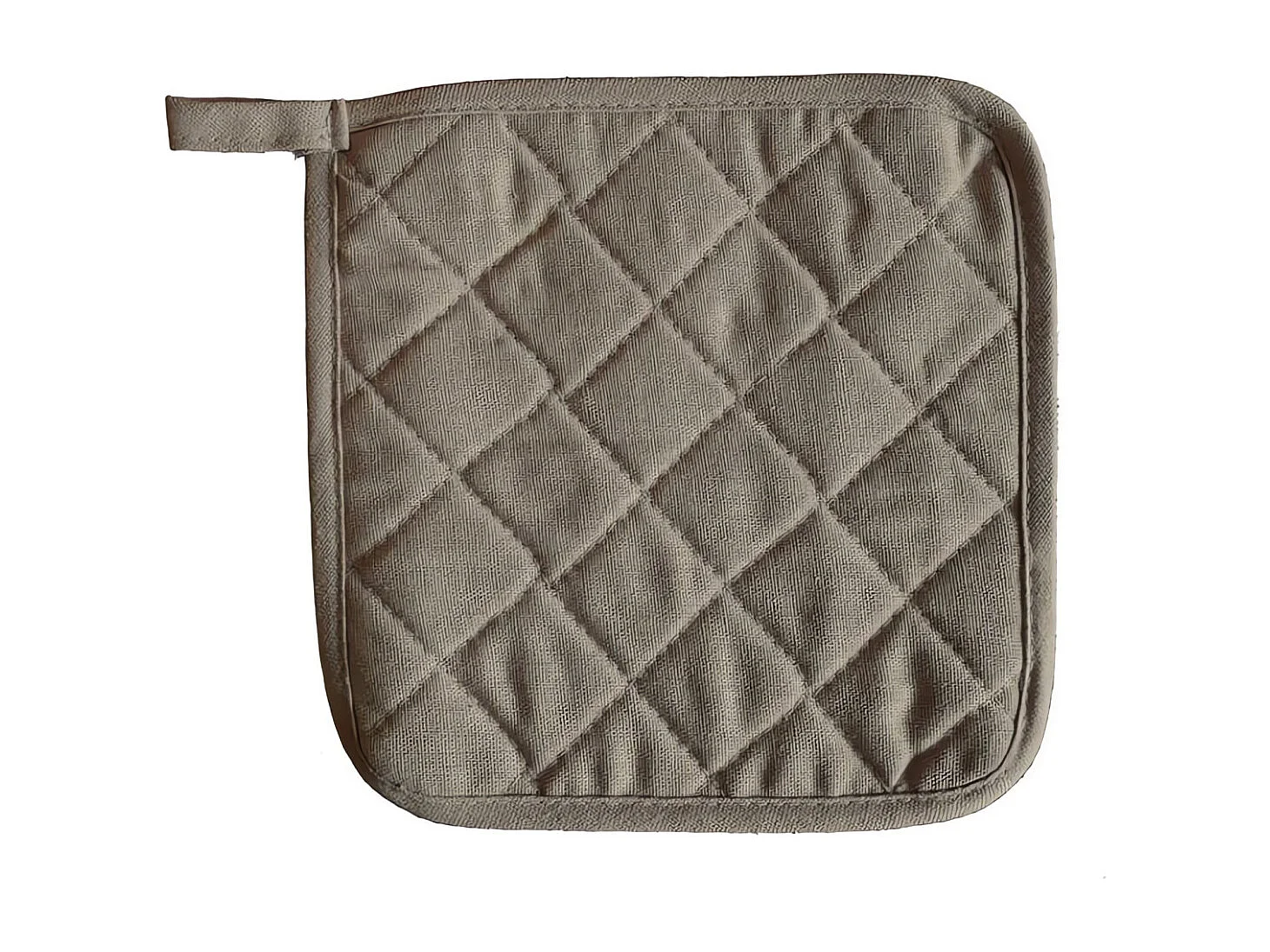 Manique 20x20 cm PANAMA écru, par Soleil d'Ocre