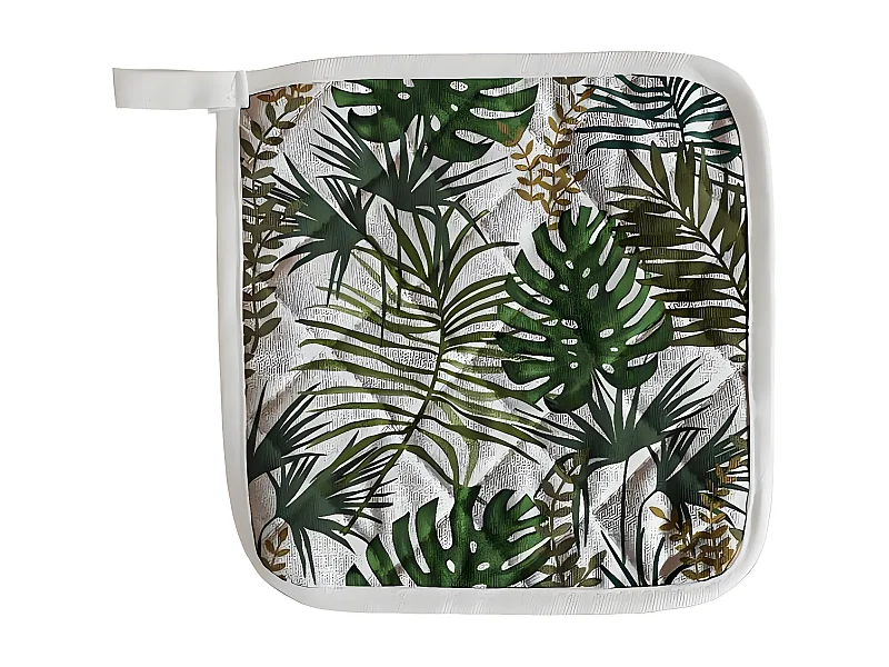 Manopla de Cocina de Algodón Estilo Baldosas de Cemento - Amazonie