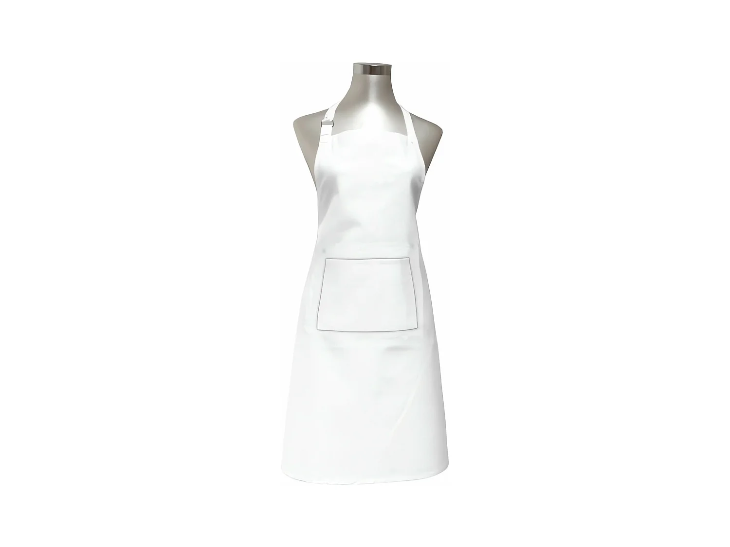 Tablier de cuisine en coton 60x80 cm PANAMA blanc, par Soleil d'ocre