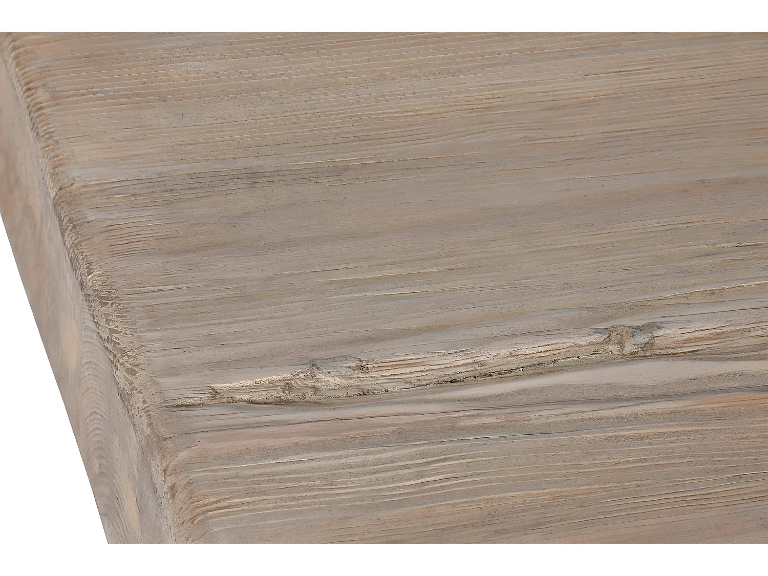 Table à manger, table de repas rectangulaire en bois coloris naturel - longueur 170 x profondeur 100 x Hauteur 40 cm