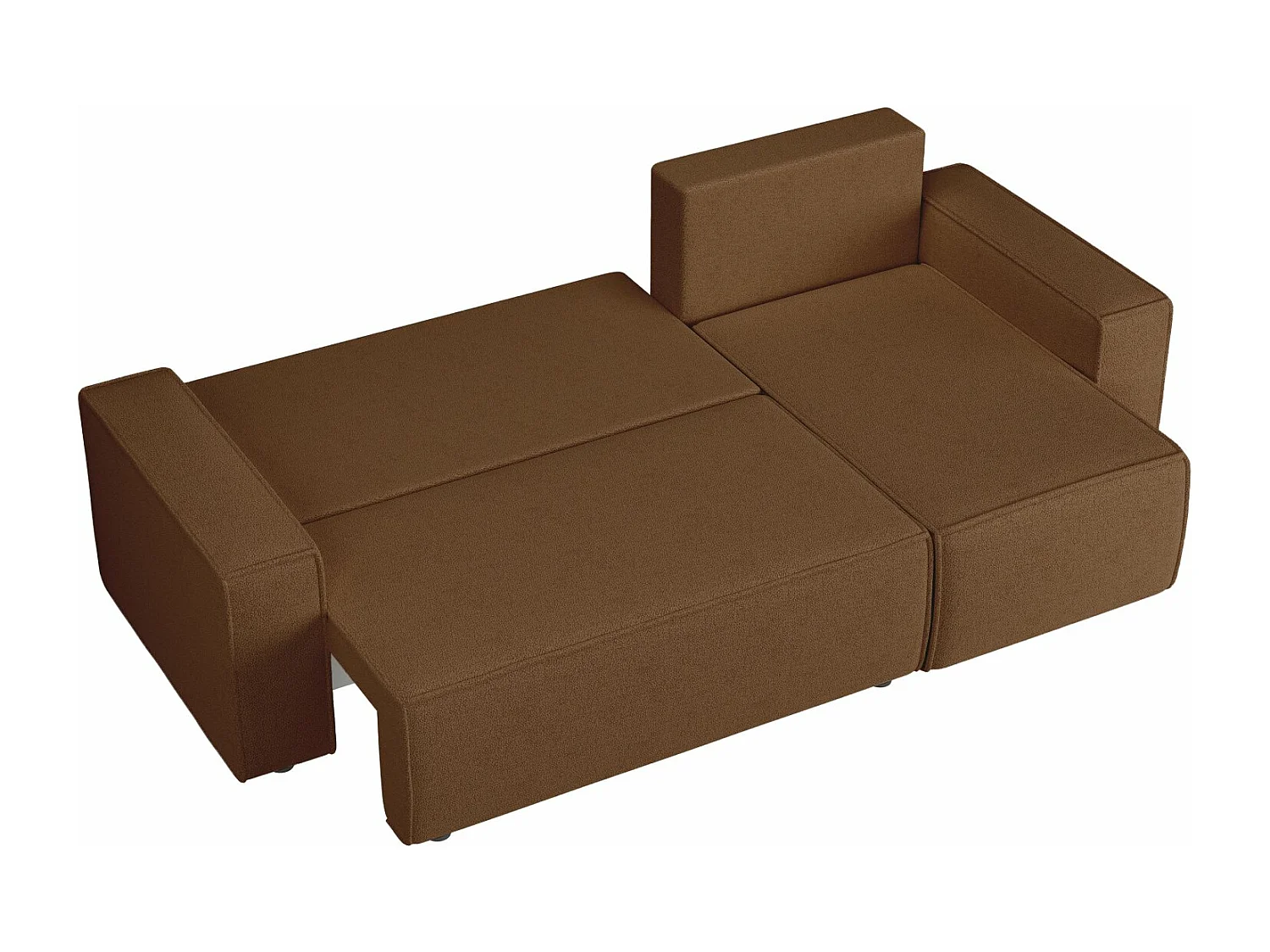 Hoekbank - bruin - COPERTINO
