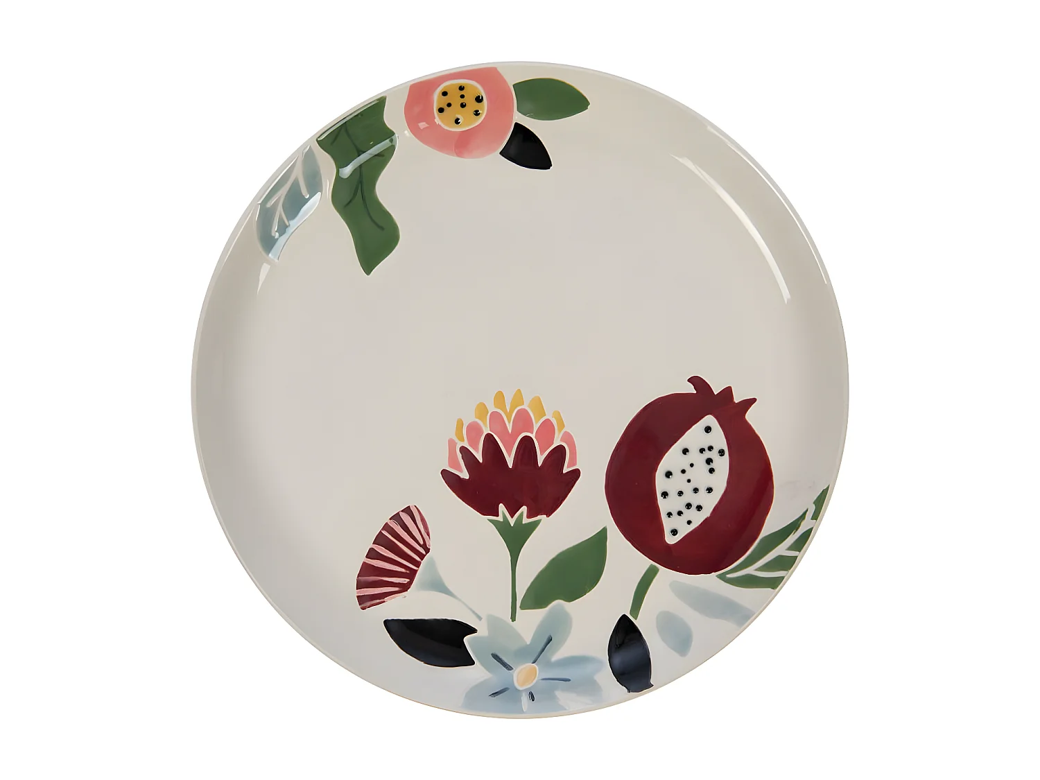 Assiette plate Bertille 25 cm (lot de 6)