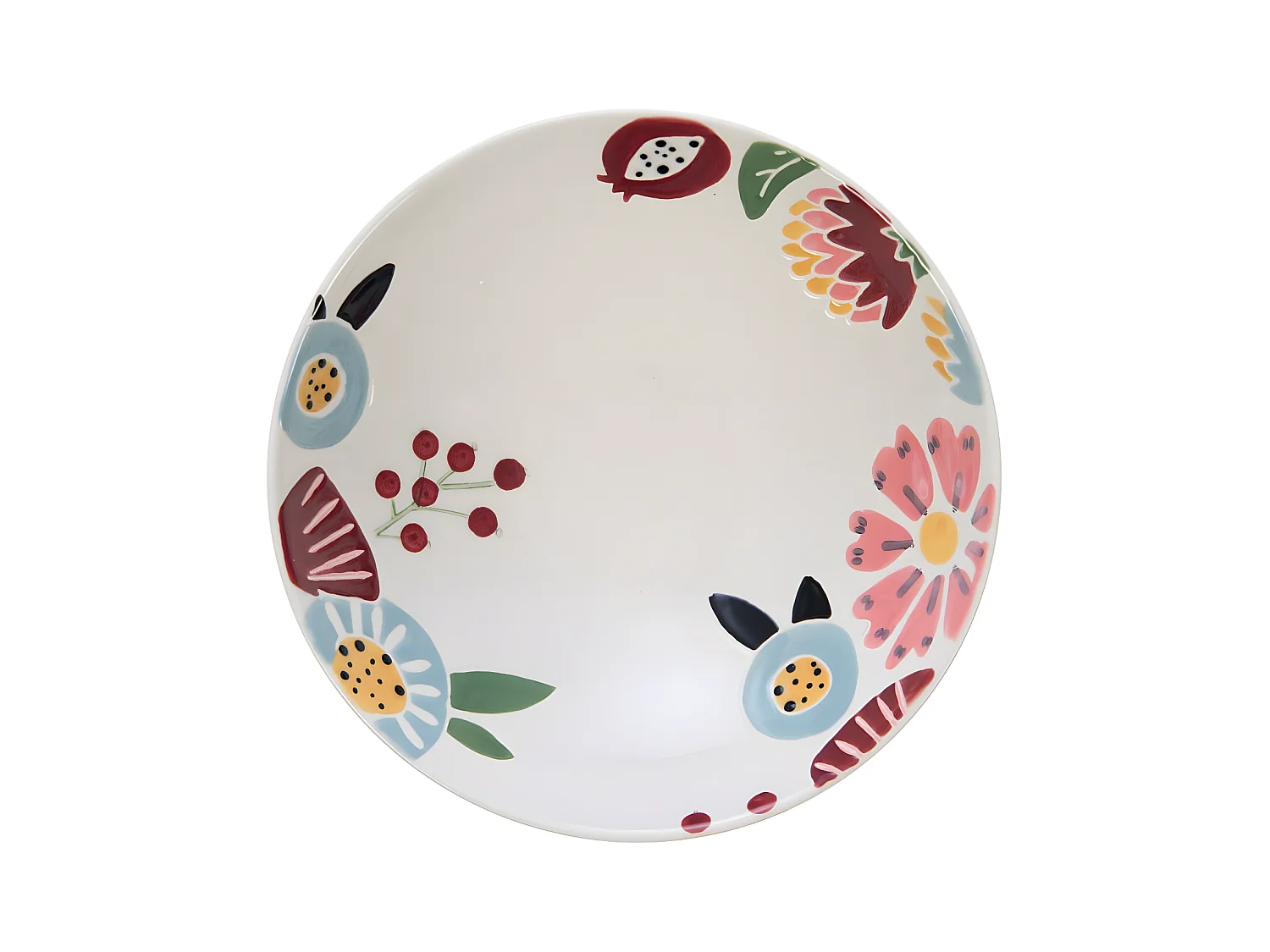 Assiette creuse Bertille 18,5 cm (lot de 6)