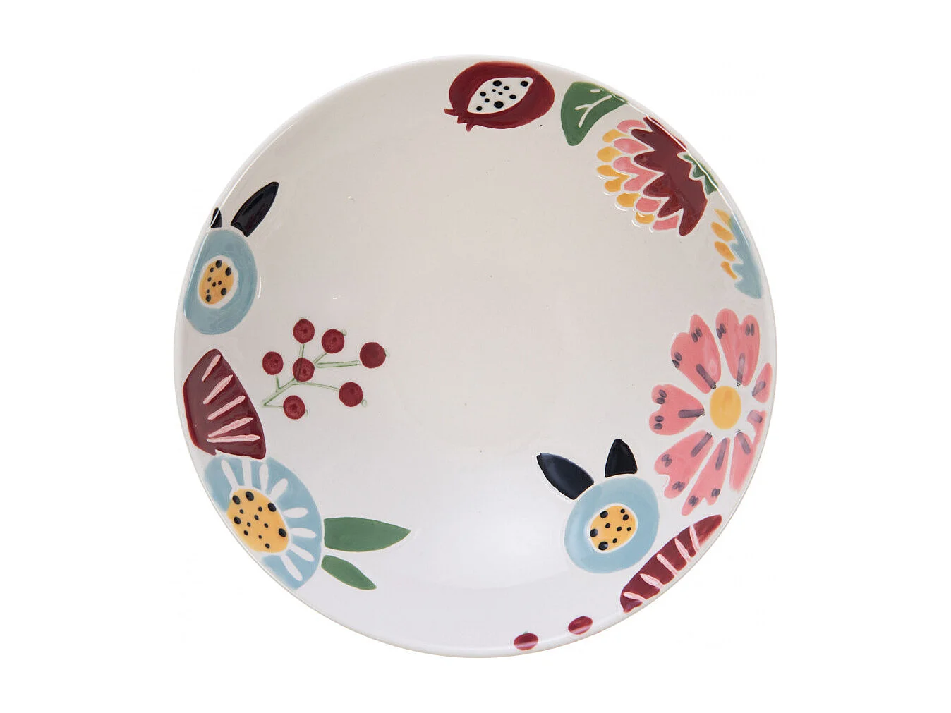 Assiette creuse Bertille 18,5 cm (lot de 6)