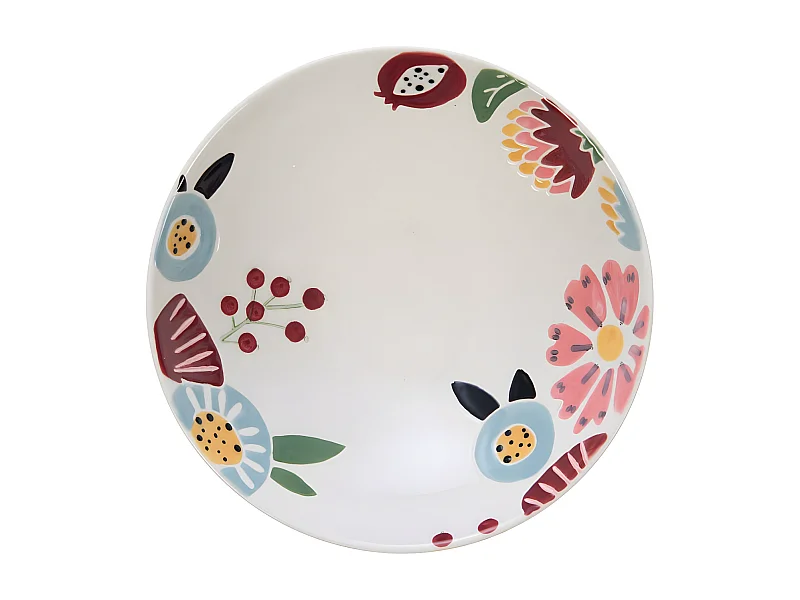 Assiette creuse Bertille 18,5 cm (lot de 6)