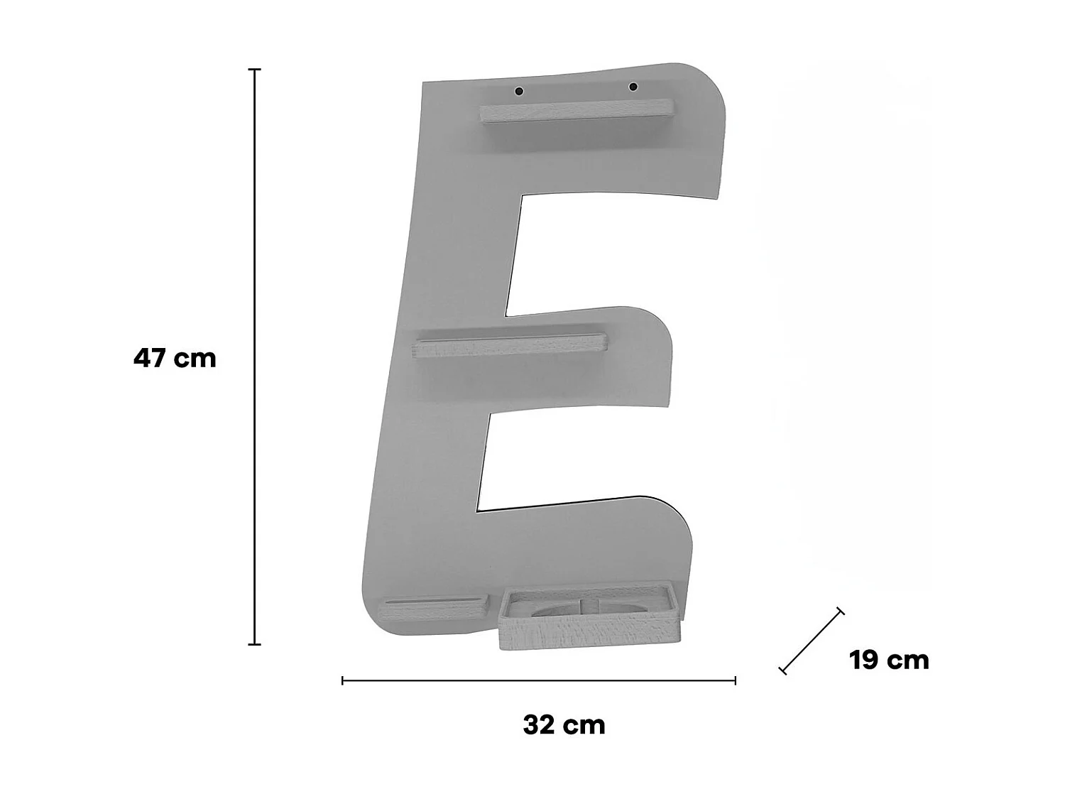 Plank letter E voor Toniebox Tonies