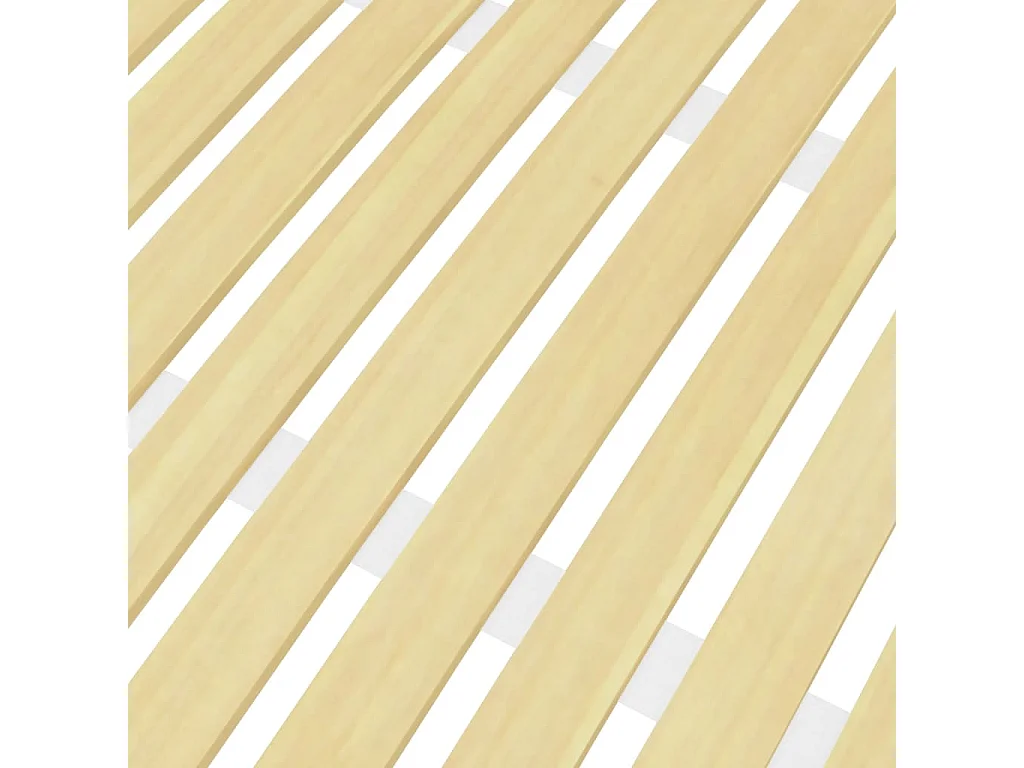 Sommier à lattes avec 17 lattes 80x200 cm