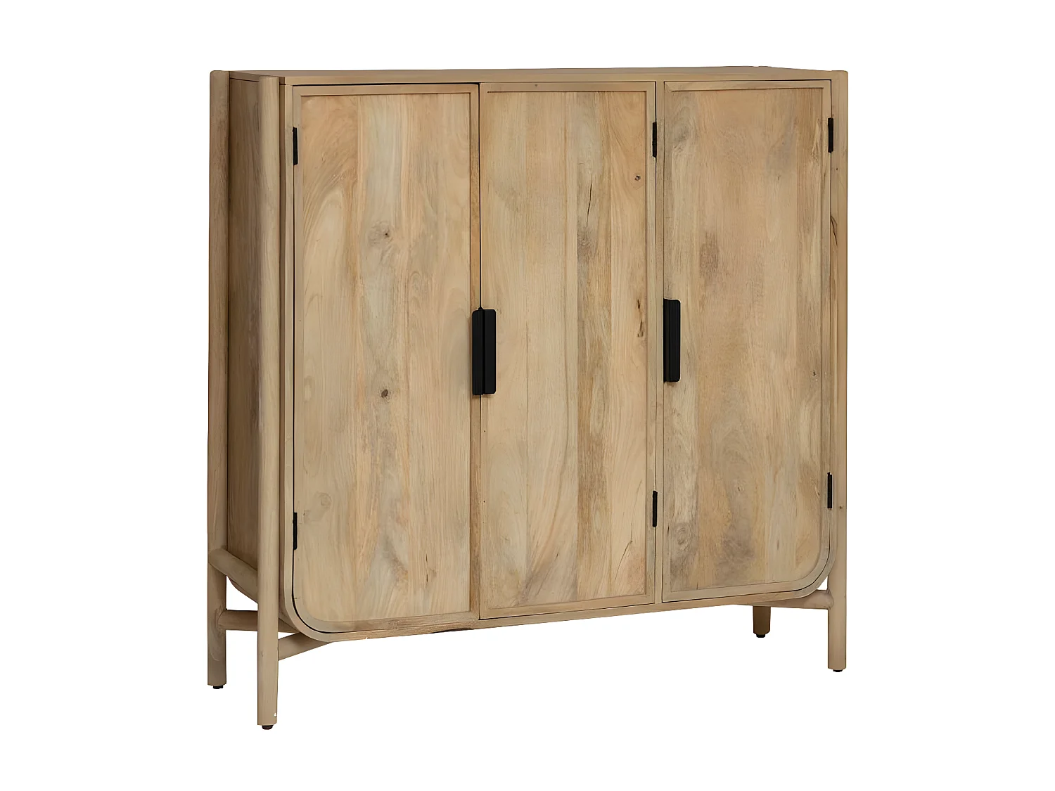 Buffet 3 portes en bois de manguier Nova