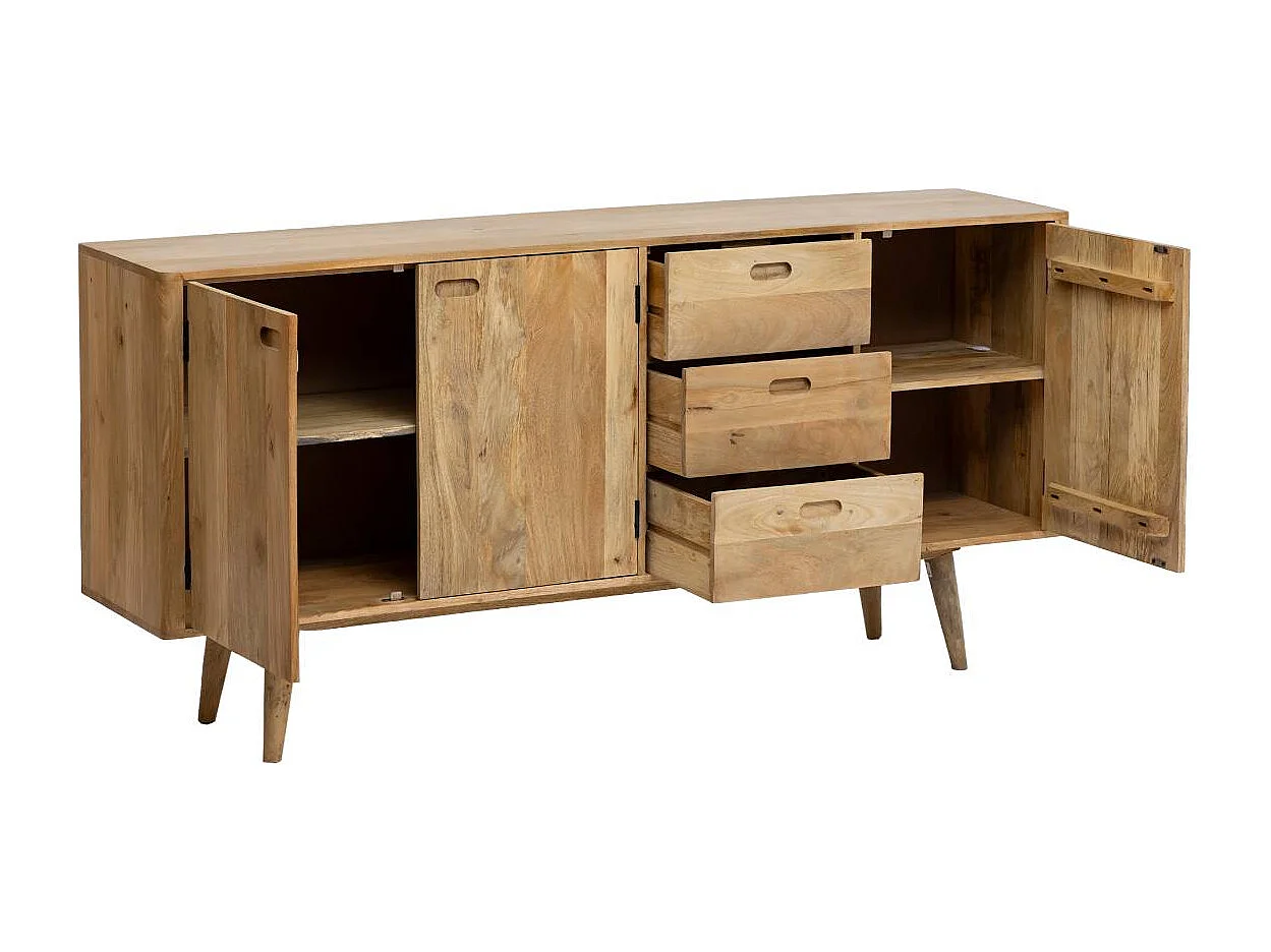 Meuble sous vasque en bois de manguier Rowene