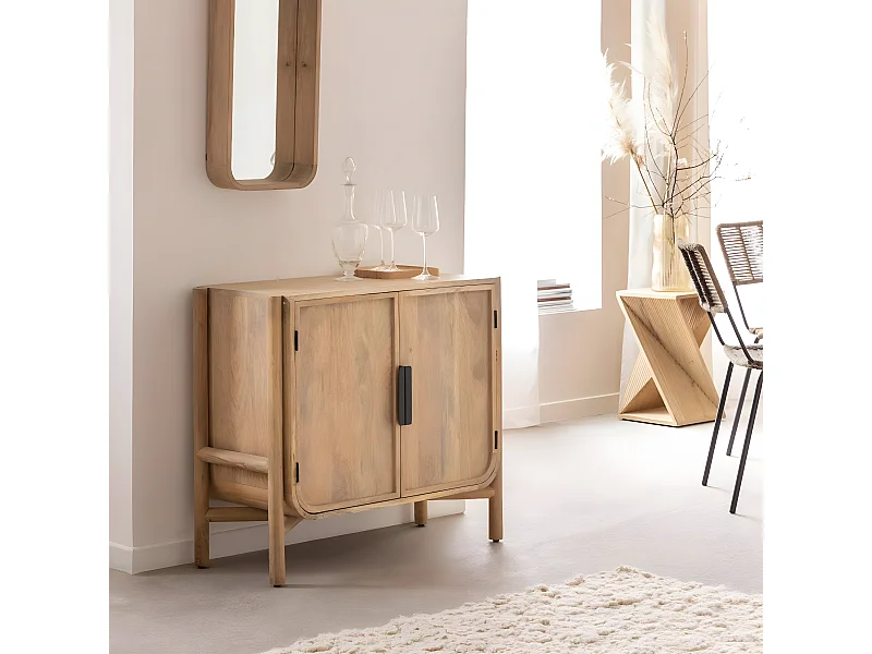 Petit buffet en bois de manguier Nova
