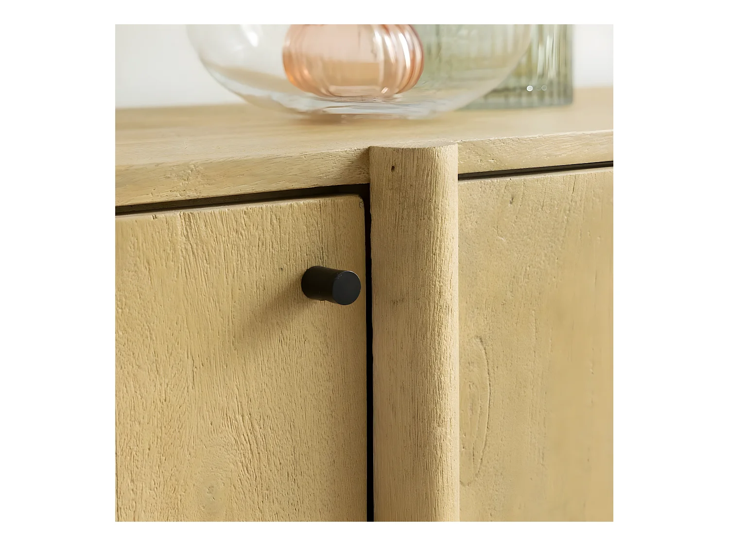 Buffet en bois de manguier 4 portes Amara