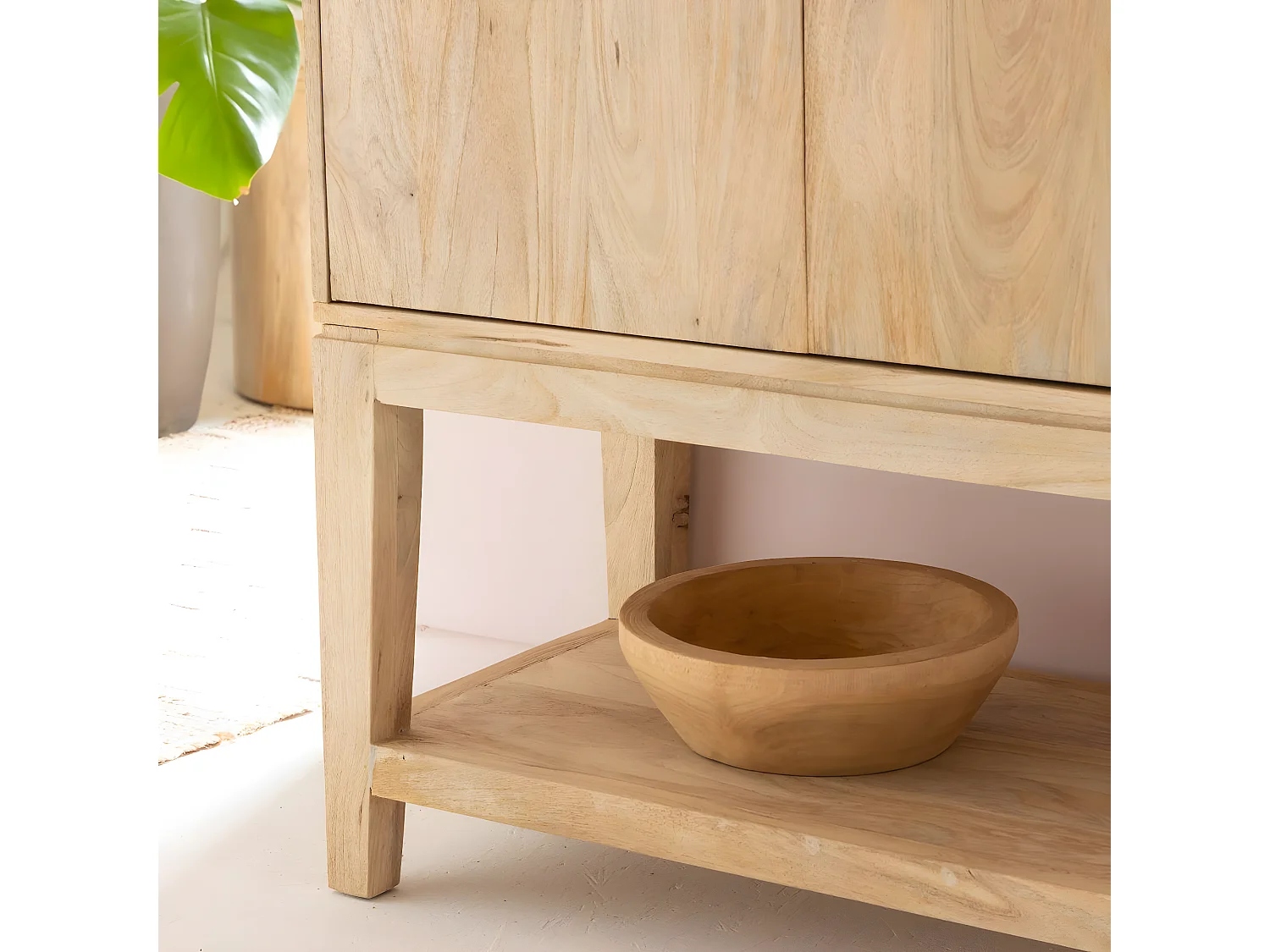 Buffet haut en bois de manguier Ode