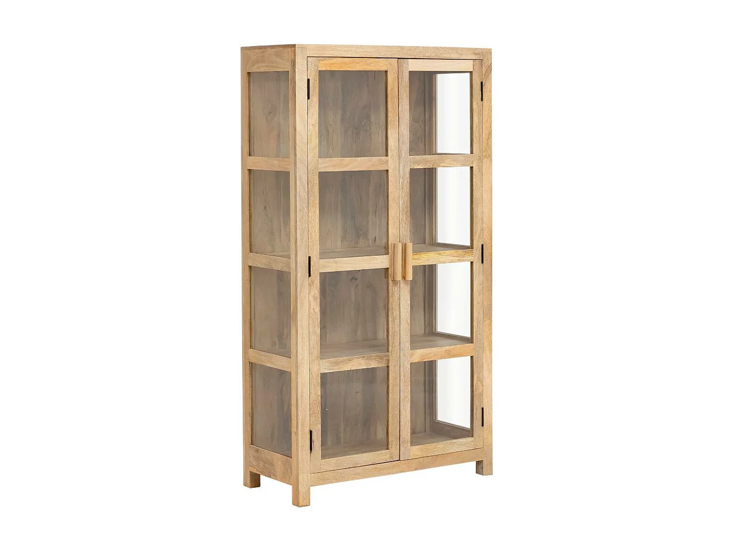 Vitrine en bois de manguier Amaris